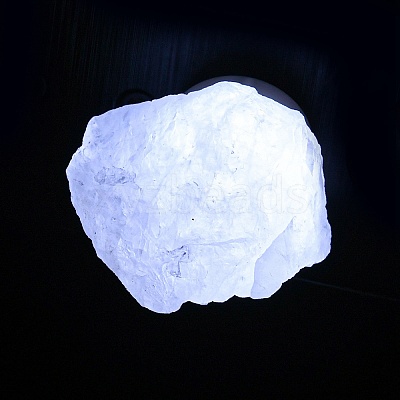 Nuggets Natural Quartz Crystal USB Night Light G-Q170-02I-1