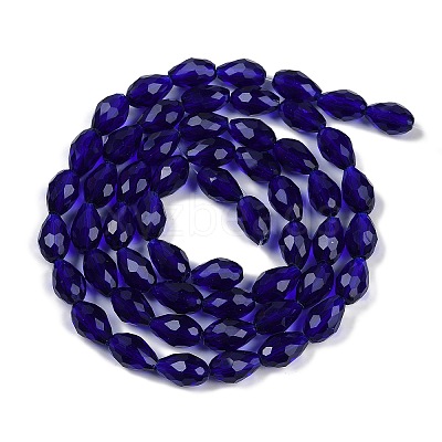 Transparent Glass Beads Strands EGLA-N013-T10mm-D07-1