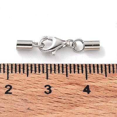 Anti-Tarnish 925 Sterling Silver Lobster Claw Clasps STER-P055-03C-P-1