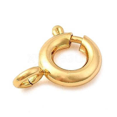 Brass Spring Ring Clasps LS-KK-D407-20G-A-1