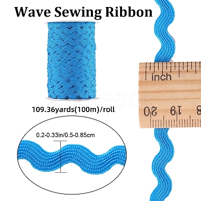 Wave Bending Fringe Trim OCOR-GF0004-42A-01-1