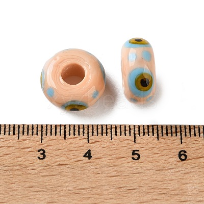 Handmade Lampwork European Beads LA-CBA0C61-01F-1