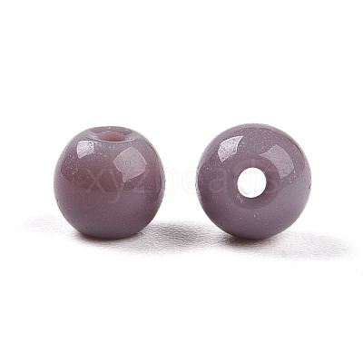 Opaque Solid Color Glass Beads X1-GLAA-N007-4mm-A05-1