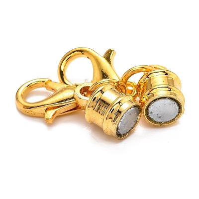 Brass Magnetic Clasps Converter KK-O134-04G-1