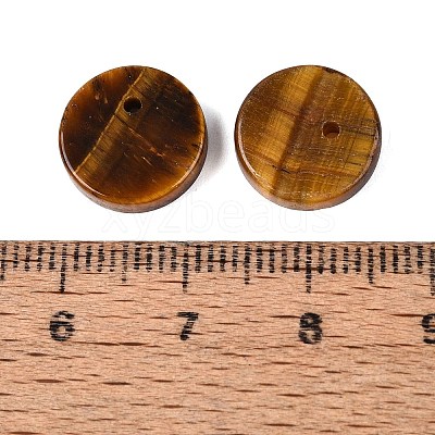 Natural Tiger Eye Pendants G-Q606-41E-1