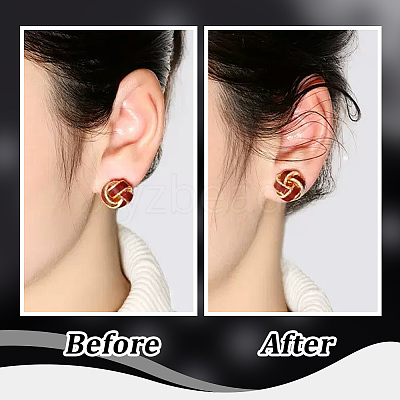 30Pcs Silicone Ear Nuts SIL-BBC0001-04A-1