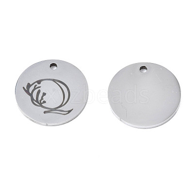 Non-Tarnish 304 Stainless Steel Charms STAS-T059-26P-Q-1