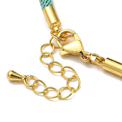 Nylon Cords Bracelet Makings Fit for Connector Charms AJEW-P116-02G-13-1