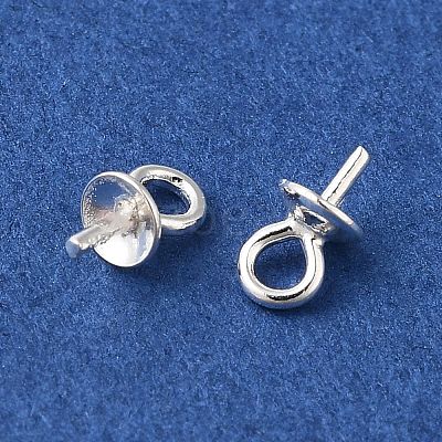 925 Sterling Silver Pendant Bails STER-E050-08S-D-1