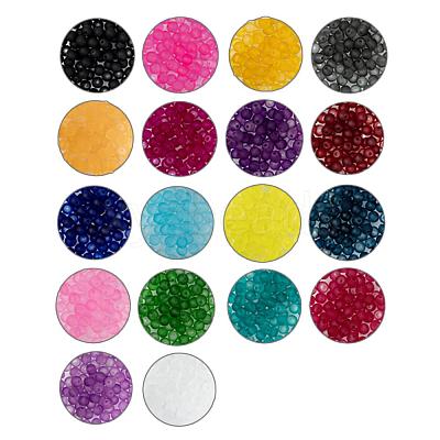 18 Colors Transparent Glass Beads FGLA-JQ0001-02-4mm-1