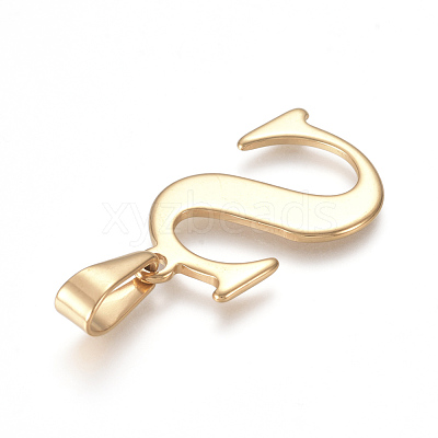 304 Stainless Steel Pendants STAS-F106-95G-S-1