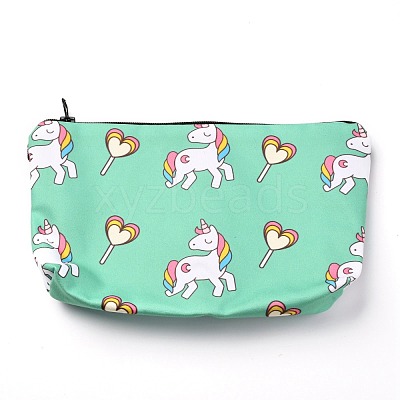 Polyester Tarp Zip Cosmetic Pouches ABAG-G010-03A-1