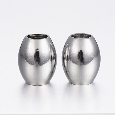 Tarnish Resistant 304 Stainless Steel Spacer Beads STAS-H376-57-1