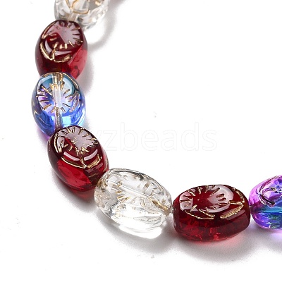 Transparent Glass Beads Strands GLAA-F114-05-1