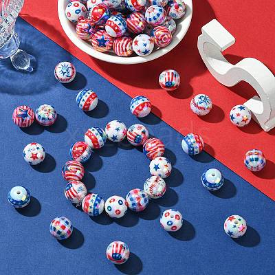 Acrylic Beads OACR-CJC0008-06-1