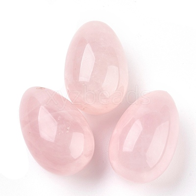 Natural Rose Quartz Pendants G-P438-E-03-1