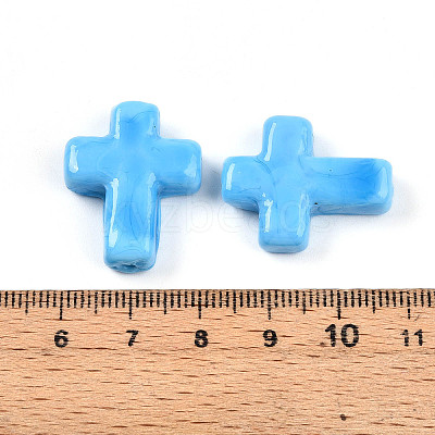 Handmade Lampwork Beads LAMP-N024-44E-1