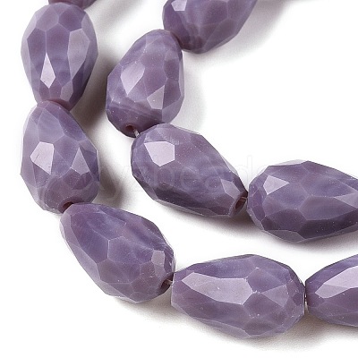 Opaque Solid Color Beads Strands EGLA-N013-P10mm-D09-1