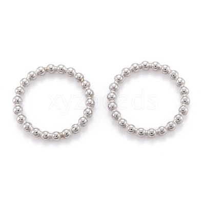 Non-Tarnish 304 Stainless Steel Linking Rings STAS-M291-11C-P-1
