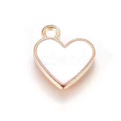 Alloy Enamel Charms PALLOY-F248-061LG-02-1