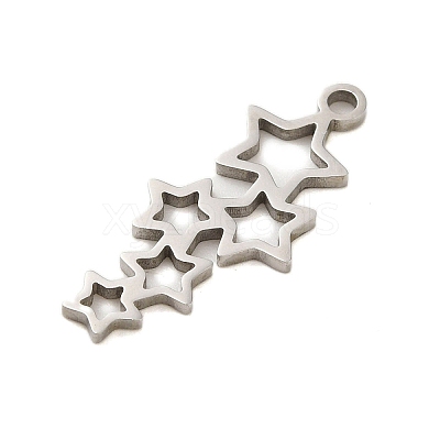 Non-Tarnish 304 Stainless Steel Pendants STAS-S123-03P-02-1