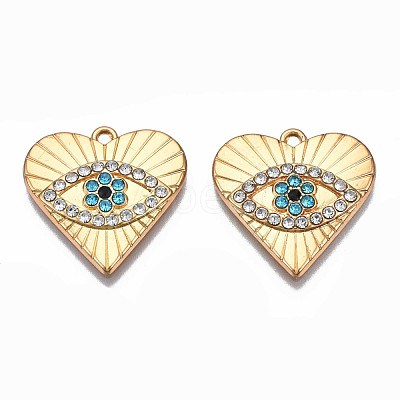 Rack Plating Alloy Enamel Pendants PALLOY-N172-055LG-1