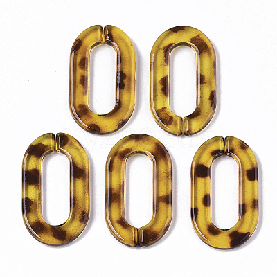 Transparent Acrylic Linking Rings X-OACR-N009-002A-C01-1