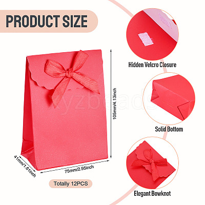 Paper Packing Bags with Bowknot ABAG-TAC0017-001G-1