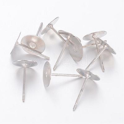 Stud Earring Settings KK-C2900-NFN-1-1