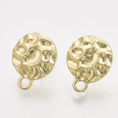 Alloy Stud Earring Findings PALLOY-S121-127-1