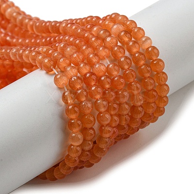 Cat Eye Beads Strands CE-F022-4mm-19-1