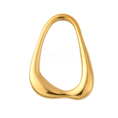 304 Stainless Steel Pendants X-STAS-V012-02G-1
