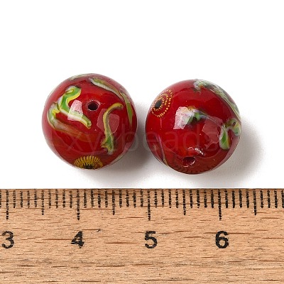 Handmade Lampwork Beads LAMP-C016-04D-16-1