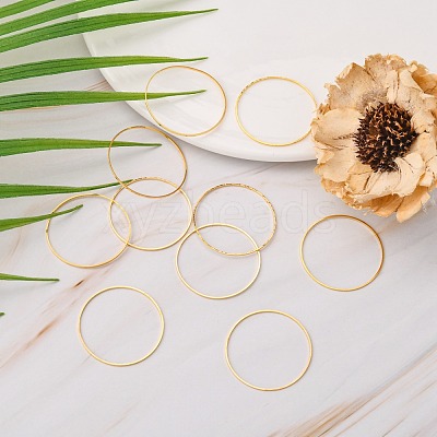 Brass Linking Rings X-EC18730MM-G-1