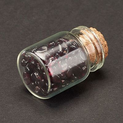 Transparent Glass Wishing Bottle Decoration LS-DJEW-A001-01A-01-1