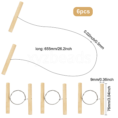 Steel Clay Cutters Wire TOOL-WH0051-12-1