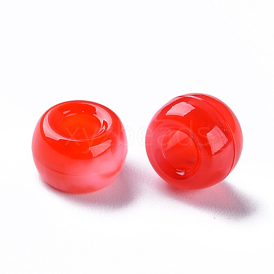 Acrylic European Beads MACR-S375-002A-M-1