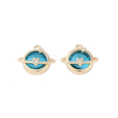 Golden Plated Brass Pendants KK-L218-001G-02-1