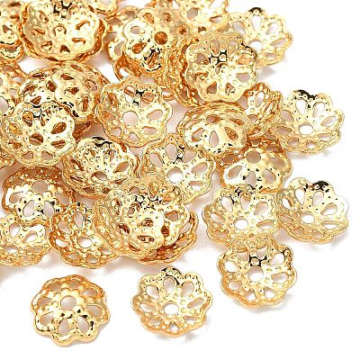 SHEGRACE Brass Beads Caps XGRPCU187-280G-1