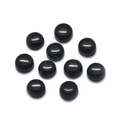 Natural Obsidian Cabochons X-G-O175-23-12-1