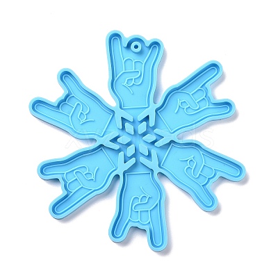 Christmas Themed Decoration Accessories Silicone Molds DIY-L067-D03-1