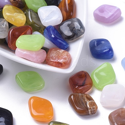 Acrylic Beads PGB278Y-1