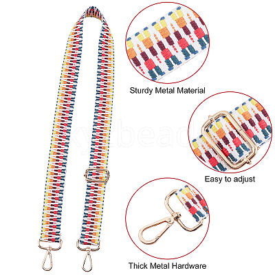 Cottn Knitting Bag Strap FIND-WH0071-02A-1