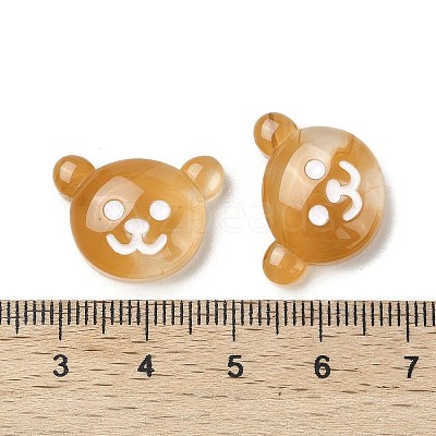 Translucent Resin Animal Decoden Cabochons RESI-M040-03-1