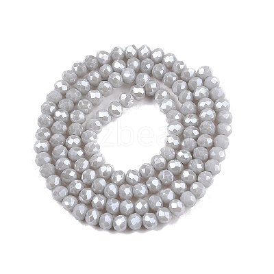 Electroplate Glass Beads Strands LS-EGLA-A044-P3mm-A19-1