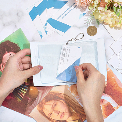 1Pc 3 Inch Mini PU Leather Cover Photo Albums AJEW-CN0005-86-1