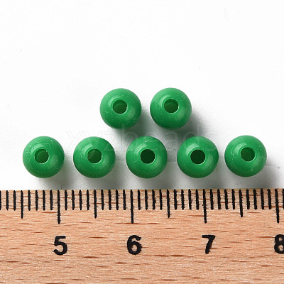 Opaque Acrylic Beads MACR-S370-C6mm-24-1