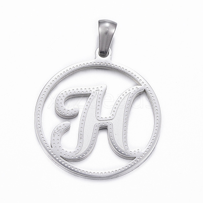 Non-Tarnish 304 Stainless Steel Pendants STAS-K162-050P-1
