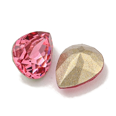 Glass Rhinestone Cabochons RGLA-L029-19C-209-1