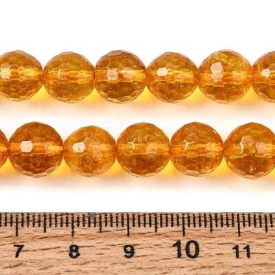 Natural Quartz Crystal Beads Strands G-G099-F10mm-19-1